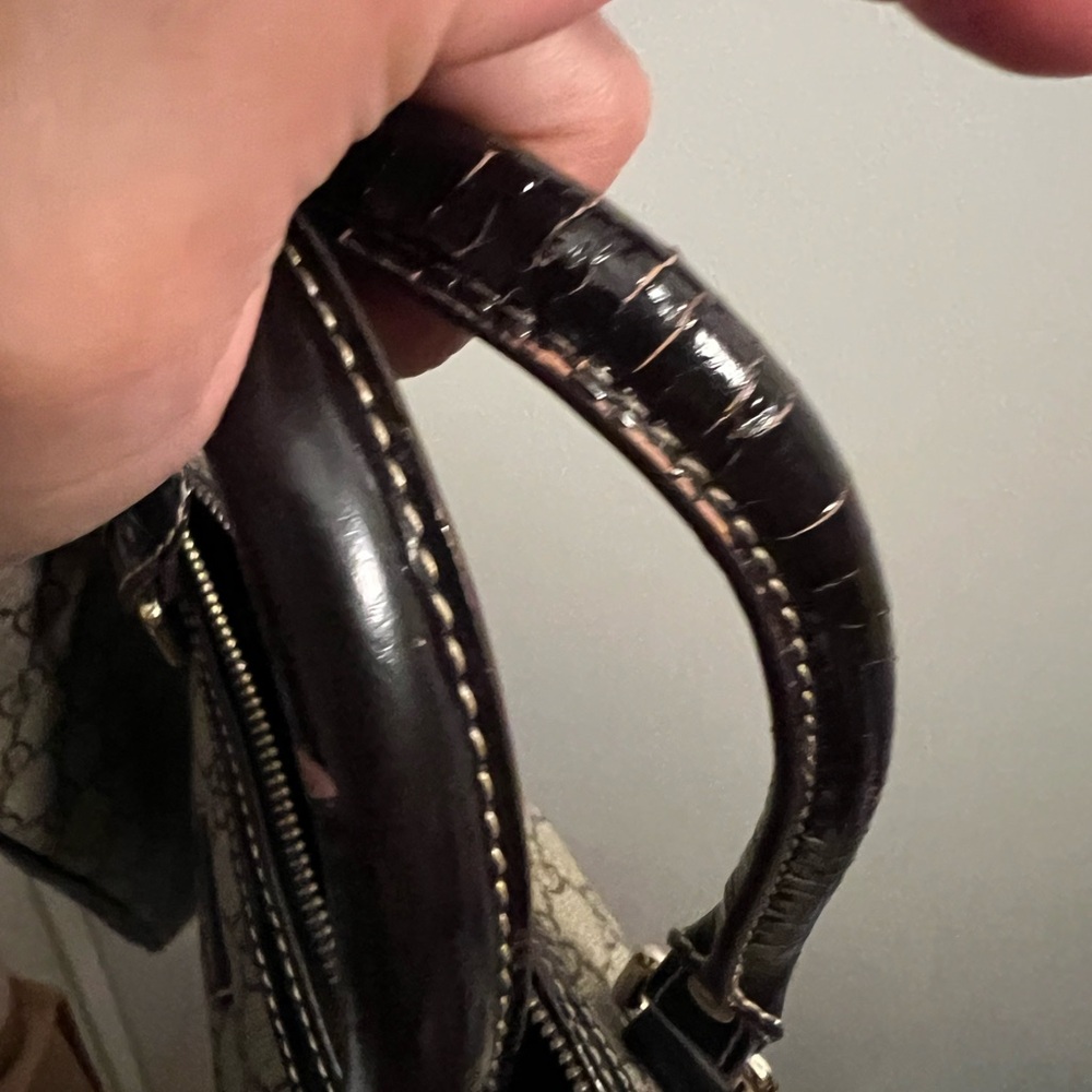 Gucci Beige and Brown Joy Boston project handbag 💥👍🥰READ DESCRIPTION PLS. - Picture 8 of 9